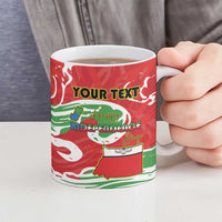 Personalized Equatorial Guinea Independence Day Ceramic Mug Coat Of Arms With Map - Wonder Print Shop