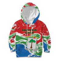 Personalized Equatorial Guinea Independence Day Kid Hoodie Coat Of Arms With Map - Wonder Print Shop