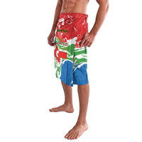 Personalized Equatorial Guinea Independence Day Lavalava Coat Of Arms With Map - Wonder Print Shop