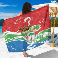 Equatorial Guinea Independence Day Sarong Coat Of Arms With Map - Wonder Print Shop