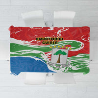Equatorial Guinea Independence Day Tablecloth Coat Of Arms With Map - Wonder Print Shop