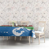 Equatorial Guinea Independence Day Tablecloth Coat Of Arms With Map - Wonder Print Shop