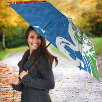 Equatorial Guinea Independence Day Umbrella Coat Of Arms With Map - Wonder Print Shop