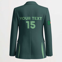 Custom Algeria Football Blazer Come On Greens - Wonder Print Shop