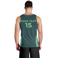 Custom Algeria Football Men Tank Top Come On Greens - Wonder Print Shop