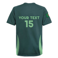 Custom Algeria Football Rugby Jersey Come On Greens - Wonder Print Shop
