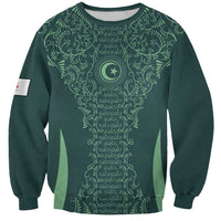 Custom Algeria Football Sweatshirt Come On Greens - Wonder Print Shop
