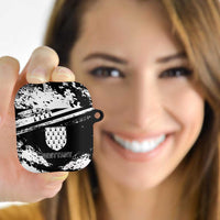 Brittany AirPods Case Coat Of Arms With Triskelion - Grunge Style - Wonder Print Shop