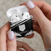 Brittany AirPods Case Coat Of Arms With Triskelion - Grunge Style - Wonder Print Shop