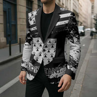 Personalized Brittany Blazer Coat Of Arms With Triskelion - Grunge Style - Wonder Print Shop