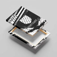 Brittany Canvas Wall Art Coat Of Arms With Triskelion - Grunge Style - Wonder Print Shop