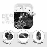 Brittany Celtic Cross AirPods Case With Celtic Knotwork - Wonder Print Shop