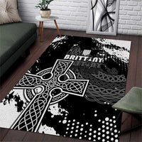 Brittany Celtic Cross Area Rug With Celtic Knotwork - Wonder Print Shop