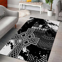 Brittany Celtic Cross Area Rug With Celtic Knotwork - Wonder Print Shop