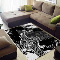 Brittany Celtic Cross Area Rug With Celtic Knotwork - Wonder Print Shop