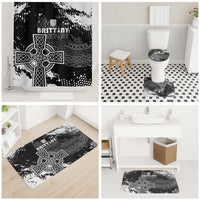Brittany Celtic Cross Bathroom Set With Celtic Knotwork - Wonder Print Shop