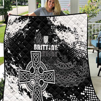 Brittany Celtic Cross Quilt With Celtic Knotwork - Wonder Print Shop