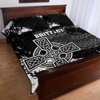 Brittany Celtic Cross Quilt Bed Set With Celtic Knotwork - Wonder Print Shop