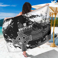 Brittany Celtic Cross Sarong With Celtic Knotwork - Wonder Print Shop