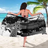 Brittany Celtic Cross Sarong With Celtic Knotwork - Wonder Print Shop