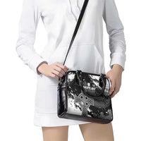 Brittany Celtic Cross Shoulder Handbag With Celtic Knotwork - Wonder Print Shop