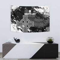 Brittany Celtic Cross Tapestry With Celtic Knotwork - Wonder Print Shop