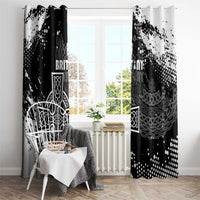 Brittany Celtic Cross Window Curtain With Celtic Knotwork - Wonder Print Shop