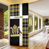 Cornwall Door Cover Coat Of Arms - Cornish Tartan - Wonder Print Shop