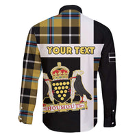 Personalized Cornwall Family Matching Off The Shoulder Long Sleeve Dress and Hawaiian Shirt Coat Of Arms - Cornish Tartan - Wonder Print Shop