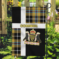 Cornwall Garden Flag Coat Of Arms - Cornish Tartan - Wonder Print Shop