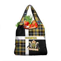 Cornwall Grocery Bag Coat Of Arms - Cornish Tartan - Wonder Print Shop