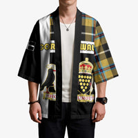 Personalized Cornwall Kimono Coat Of Arms - Cornish Tartan - Wonder Print Shop