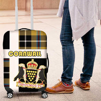 Cornwall Luggage Cover Coat Of Arms - Cornish Tartan - Wonder Print Shop
