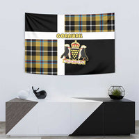 Cornwall Tapestry Coat Of Arms - Cornish Tartan - Wonder Print Shop