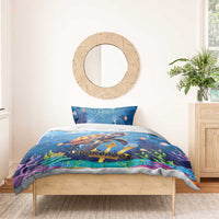 Barbados Sea Turtle Bedding Set Ocean Style - Wonder Print Shop