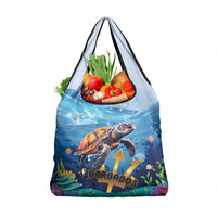 Barbados Sea Turtle Grocery Bag Ocean Style