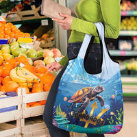Barbados Sea Turtle Grocery Bag Ocean Style