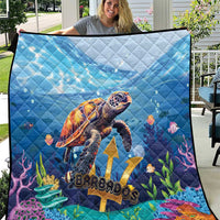 Barbados Sea Turtle Quilt Ocean Style - Wonder Print Shop
