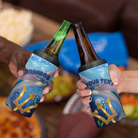 Personalised Barbados Flying Fish 4 in 1 Can Cooler Tumbler Ocean Style - Wonder Print Shop