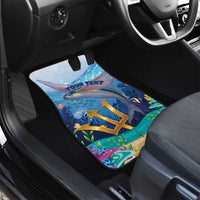 Barbados Flying Fish Car Mats Ocean Style - Wonder Print Shop