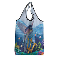 Barbados Flying Fish Grocery Bag Ocean Style