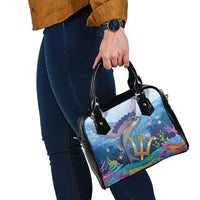 Barbados Flying Fish Shoulder Handbag Ocean Style