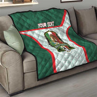 Custom Mexico Football Quilt Aztec Pattern - Wonder Print Shop