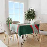 Custom Mexico Football Tablecloth Aztec Pattern - Wonder Print Shop