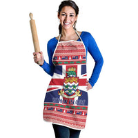 Cayman Islands Christmas Apron Coat Of Arms - Flag Style - Wonder Print Shop