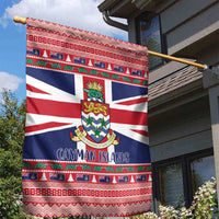 Cayman Islands Christmas Garden Flag Coat Of Arms - Flag Style - Wonder Print Shop