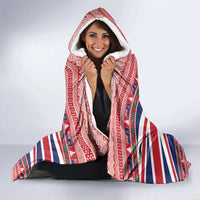 Cayman Islands Christmas Hooded Blanket Coat Of Arms - Flag Style - Wonder Print Shop