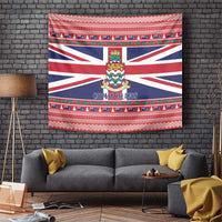 Cayman Islands Christmas Tapestry Coat Of Arms - Flag Style - Wonder Print Shop