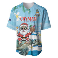 Cayman Islands Christmas Baseball Jersey Merry Xmas - Wonder Print Shop