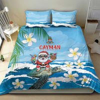 Cayman Islands Christmas Bedding Set Merry Xmas - Wonder Print Shop